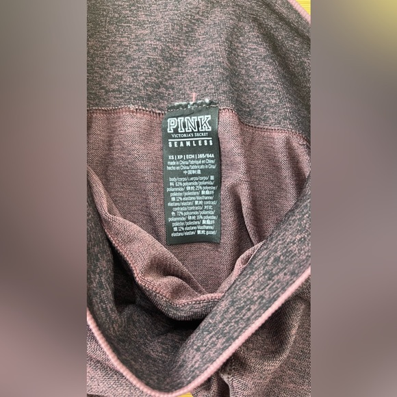 Pink Victoria’s Secret Women’s Activewear Seamless Leggings XS - Picture 6 of 9